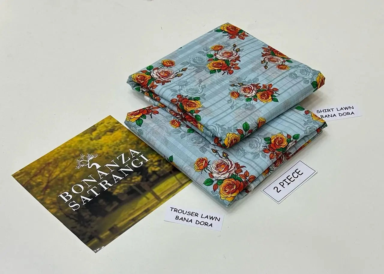 BONANZA 2 PIECE LAWN S&B THREADS