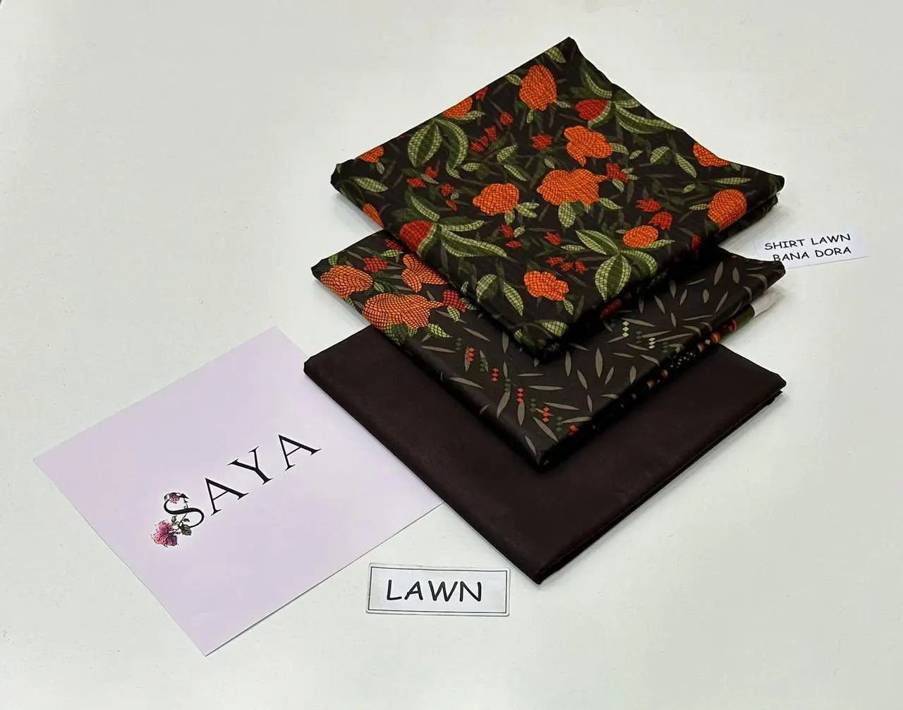 3-Piece Lawn Suit S&B THREADS