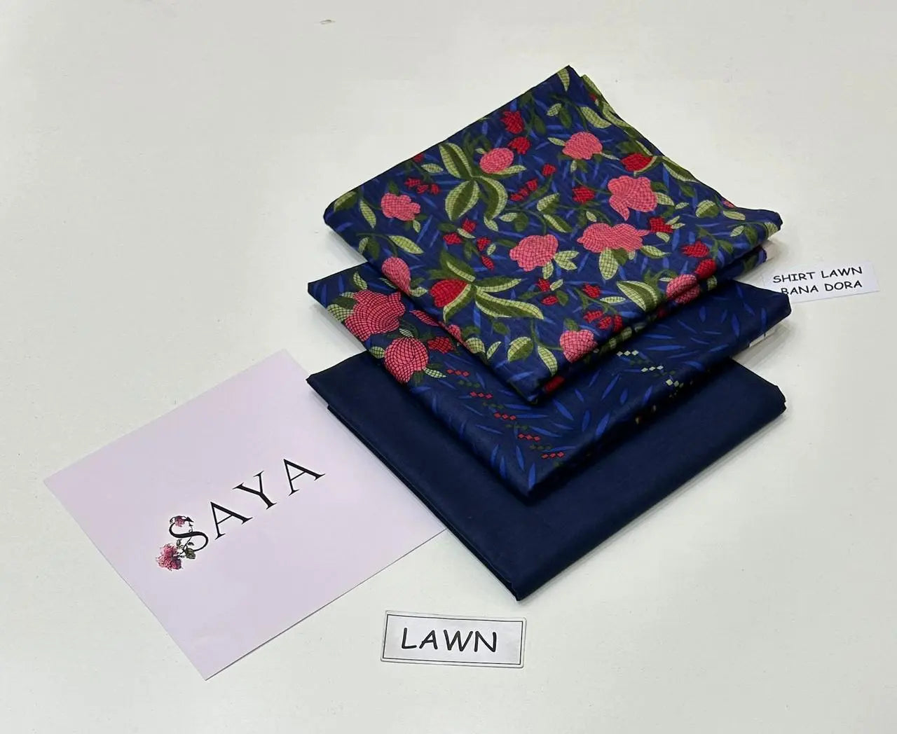 3-Piece Lawn Suit S&B THREADS